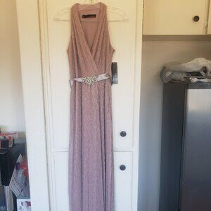 Chetta B Jumpsuit Rose Size 2